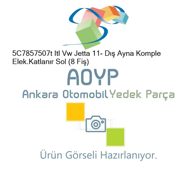 5C7857507t Itl Vw Jetta 11- Dış Ayna Komple Elek.Katlanır