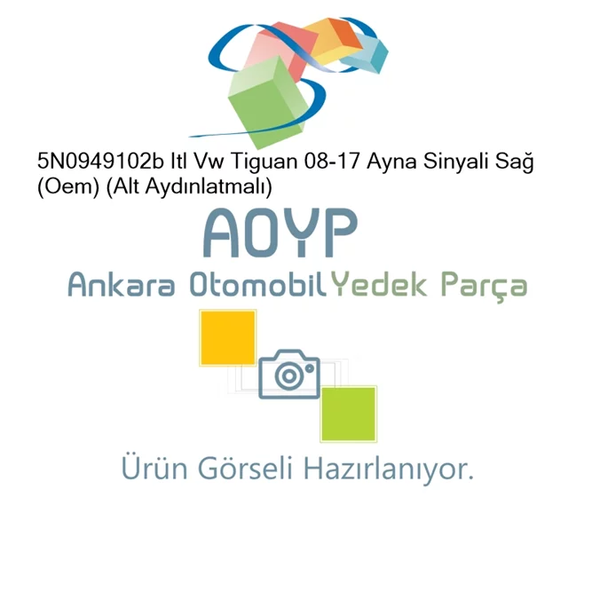 5N0949102b Itl Vw Tiguan 08-17 Ayna Sinyali Sağ (Oem) (Al