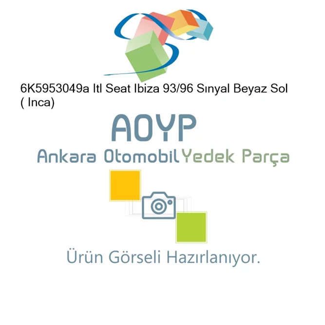 6K5953049a Itl Seat Ibiza 93/96 Sınyal Beyaz Sol ( Inca)