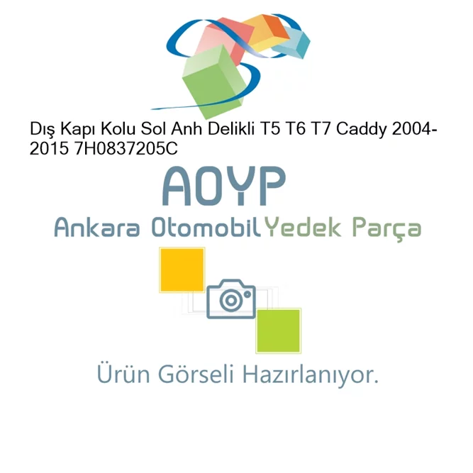 Dış Kapı Kolu Sol Anh Delikli T5 T6 T7 Caddy 2004-2015 7H