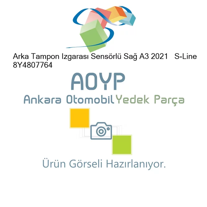 Arka Tampon Izgarası Sensörlü Sağ A3 2021   S-Line 8Y4807
